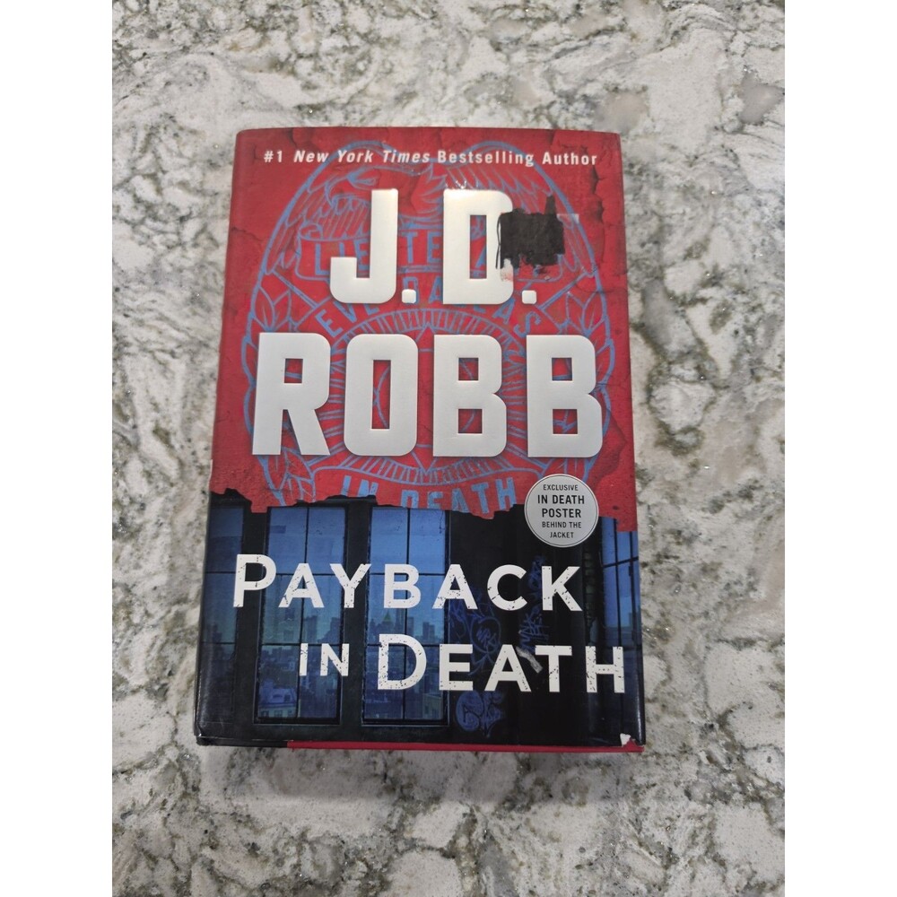 Payback in Death: An Eve Dallas Novel; In Death 9781250284099 J D Robb hardcover